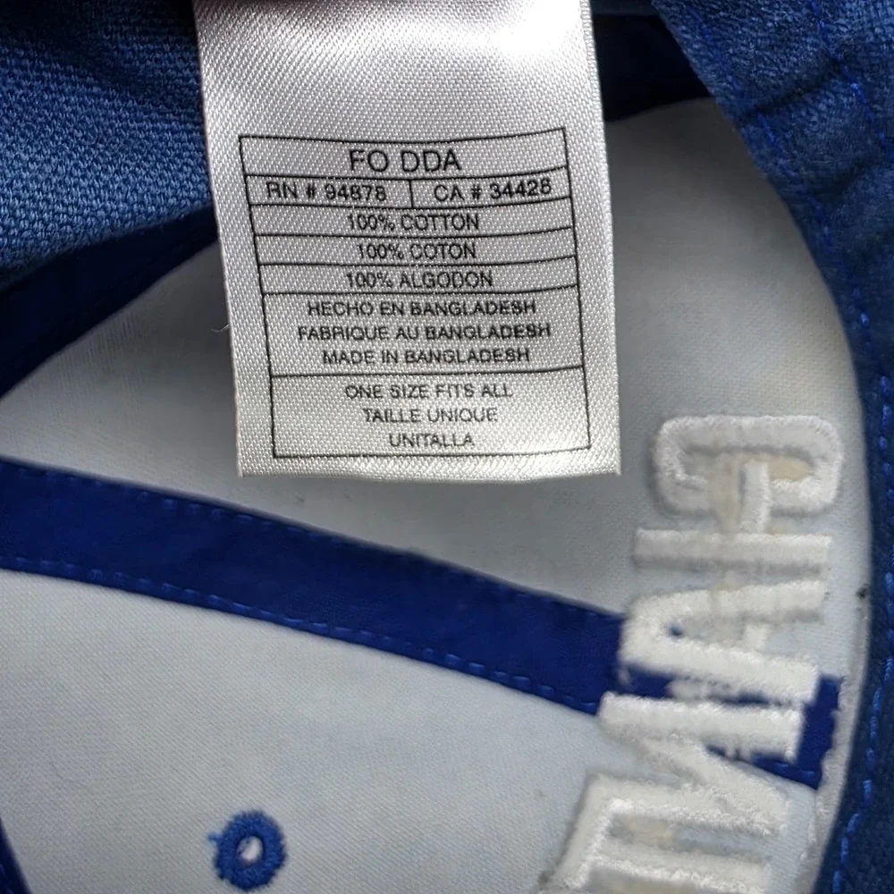 Pro Line Authentic New York Giants‎ NFL Snapback Sharktooth Adjustable Hat Cap